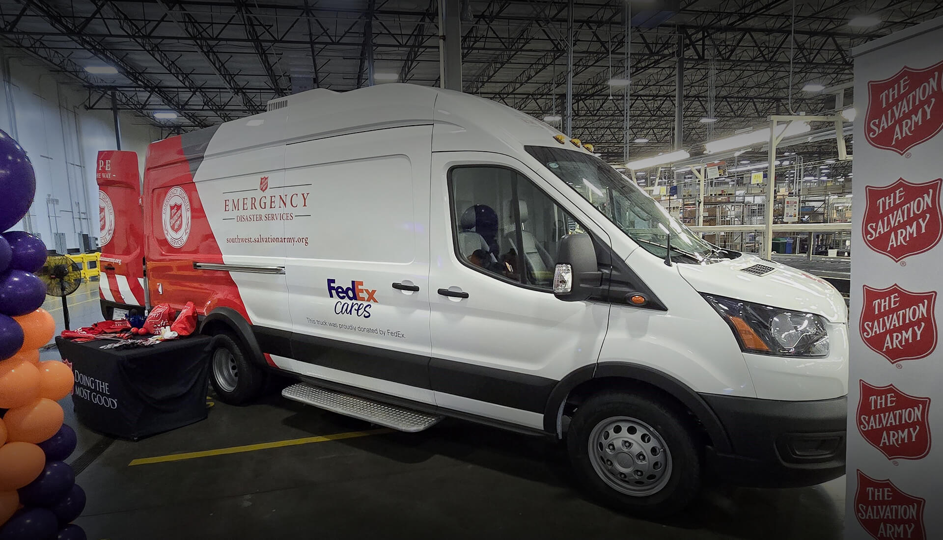Custom Salvation Army Van