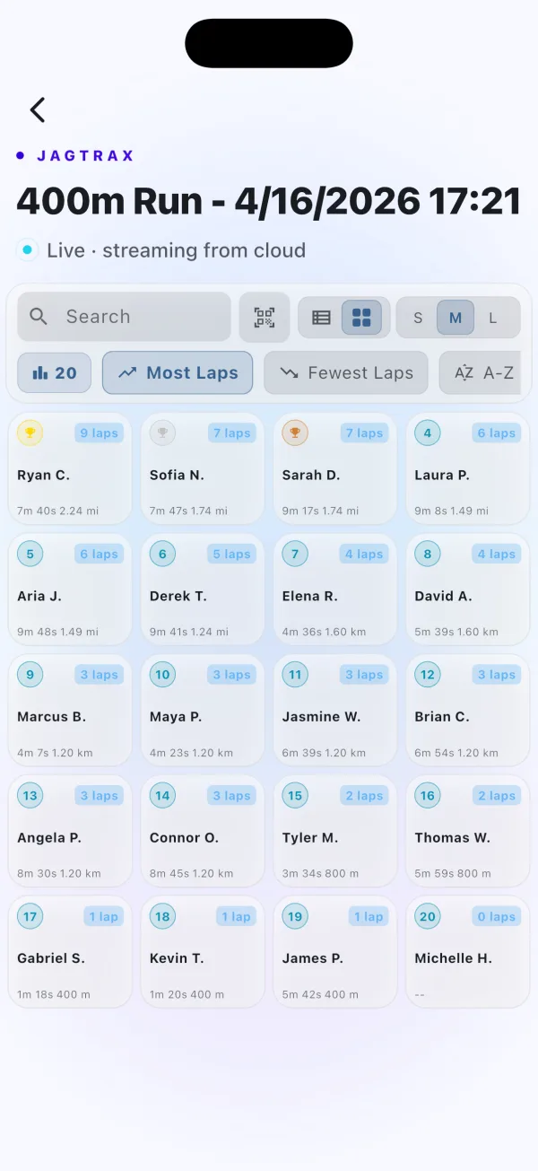 JagTrax screenshot