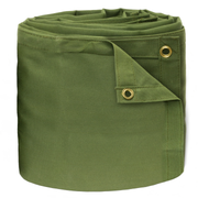 Green Polyester Canvas Tarps