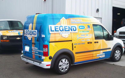 Legends Brand Vehicle Wrap