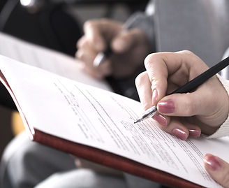Completing Paperwork