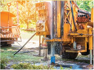 Well Drilling Truck