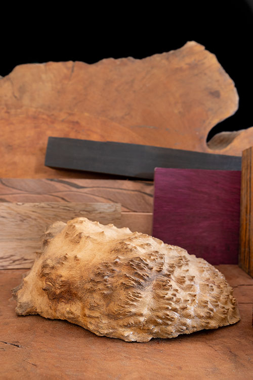 Fresh Cut Purpleheart Lumber