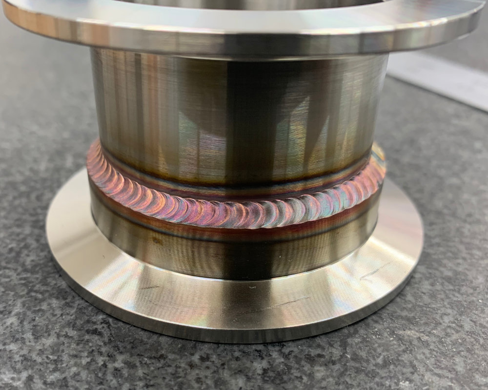 KF50 flange welding
