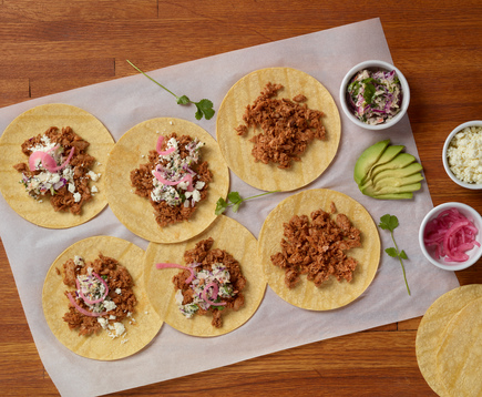 Tuna Mole Tacos
