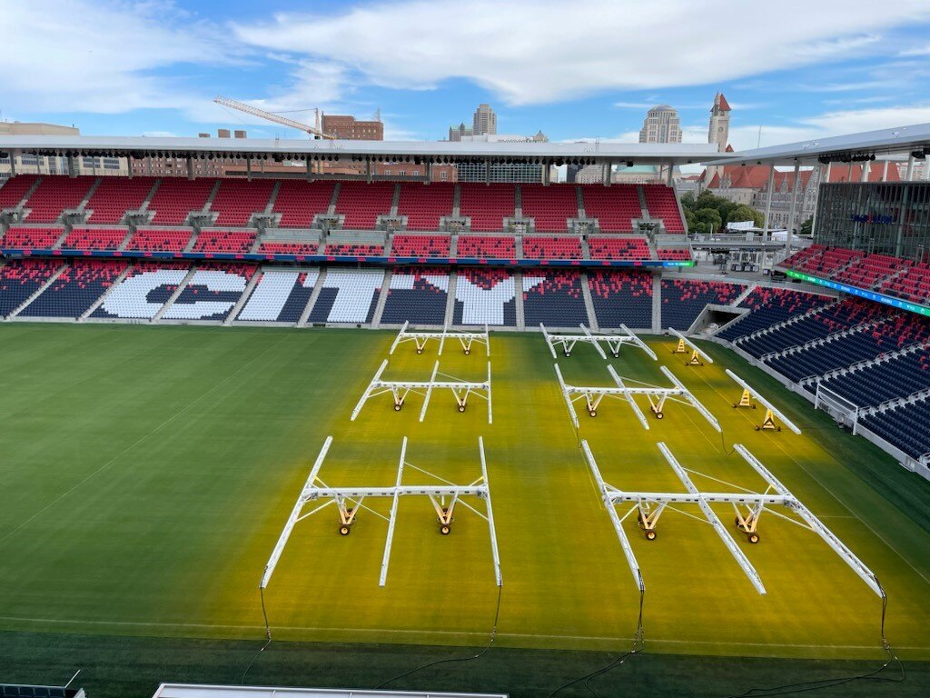 Centene Stadium Lights