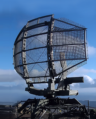 TIGAR TPS-43 radar antenna