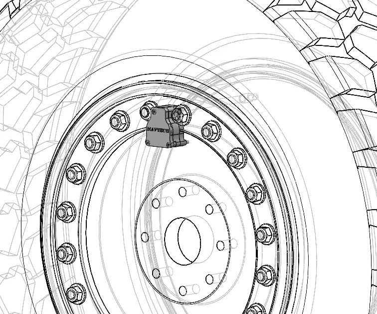 wheel valve CTIS