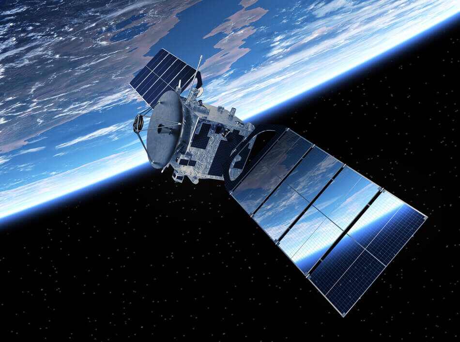 Satellite Orbiting Earth
