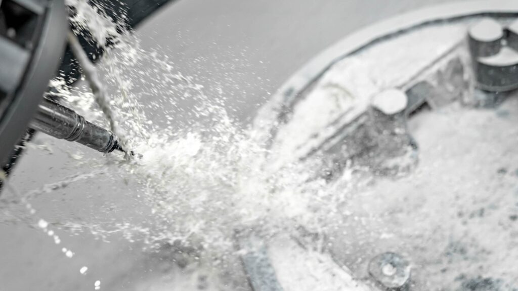 Coolant Spurting From Machine