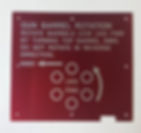 Red Anodized Aluminum Plate
