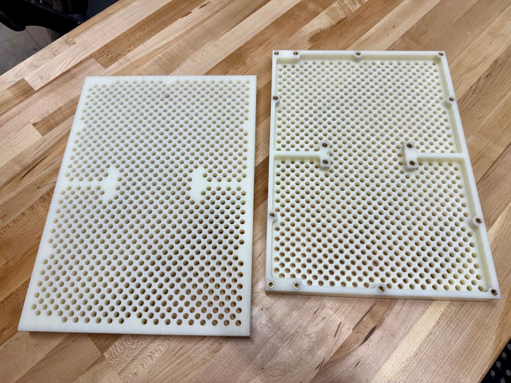 UHMW filter tray