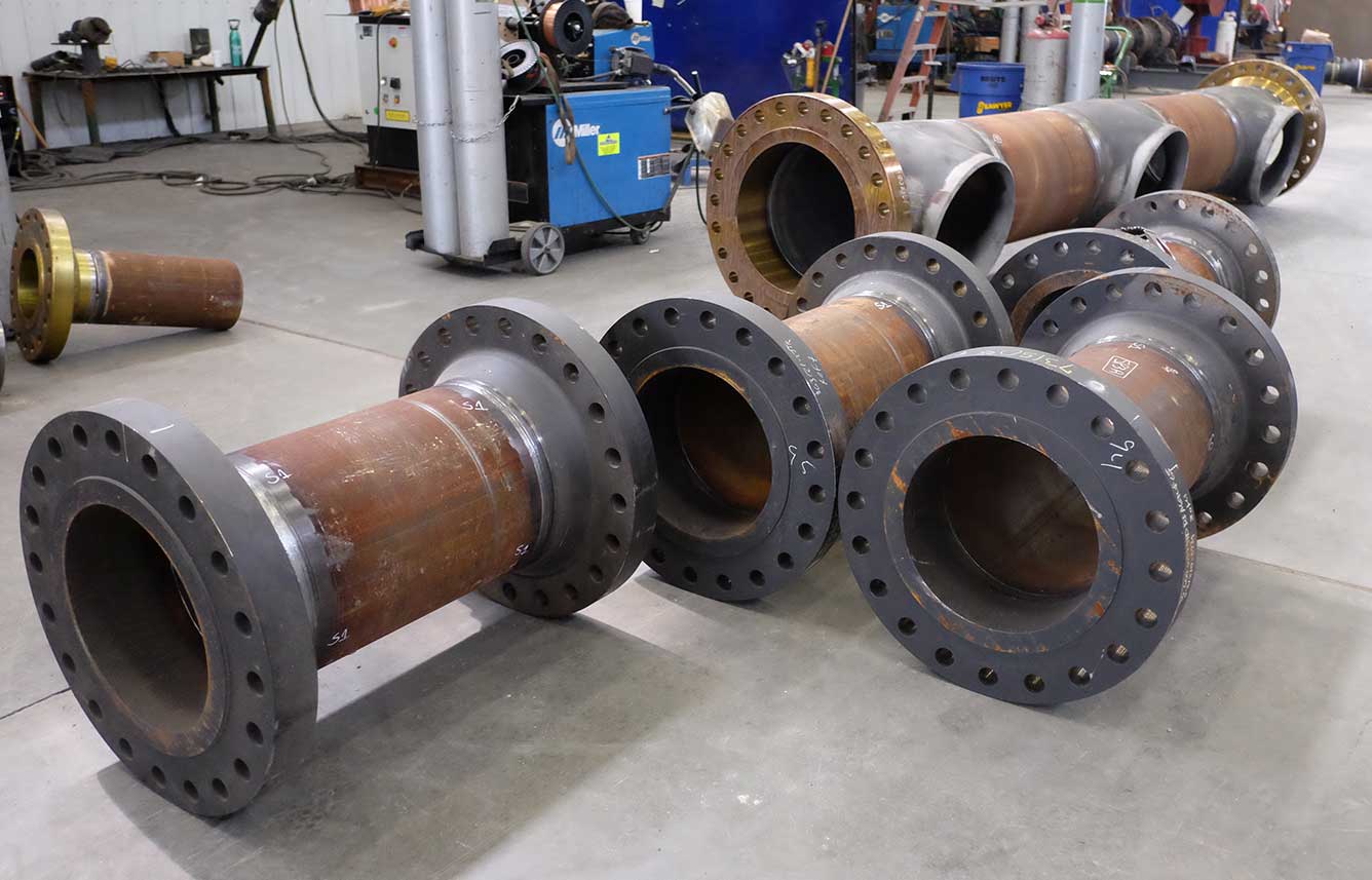 Pipe Spools With Flanges