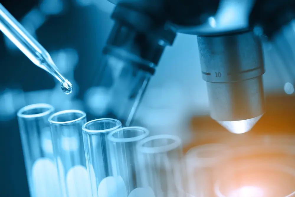 Microscope and Vials