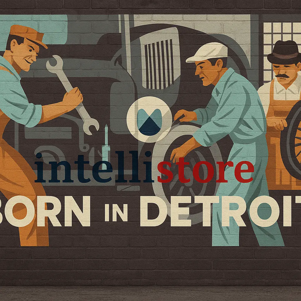 Intellistore project mural