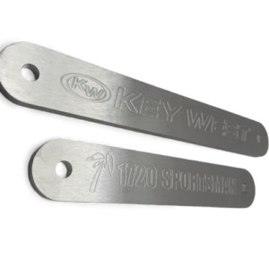 Transomplate Engraved
