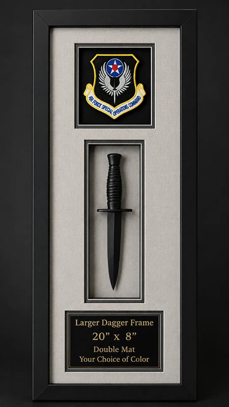 Large Dagger Frame