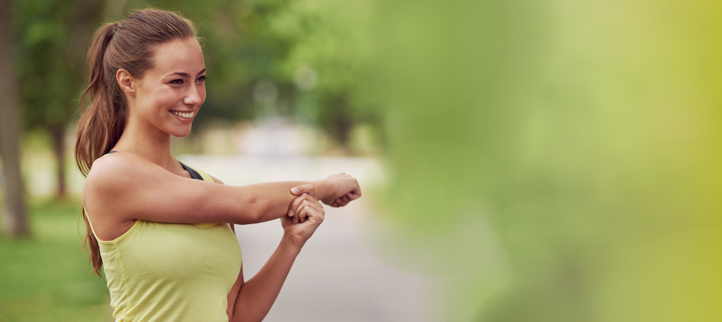 Woman Exercising