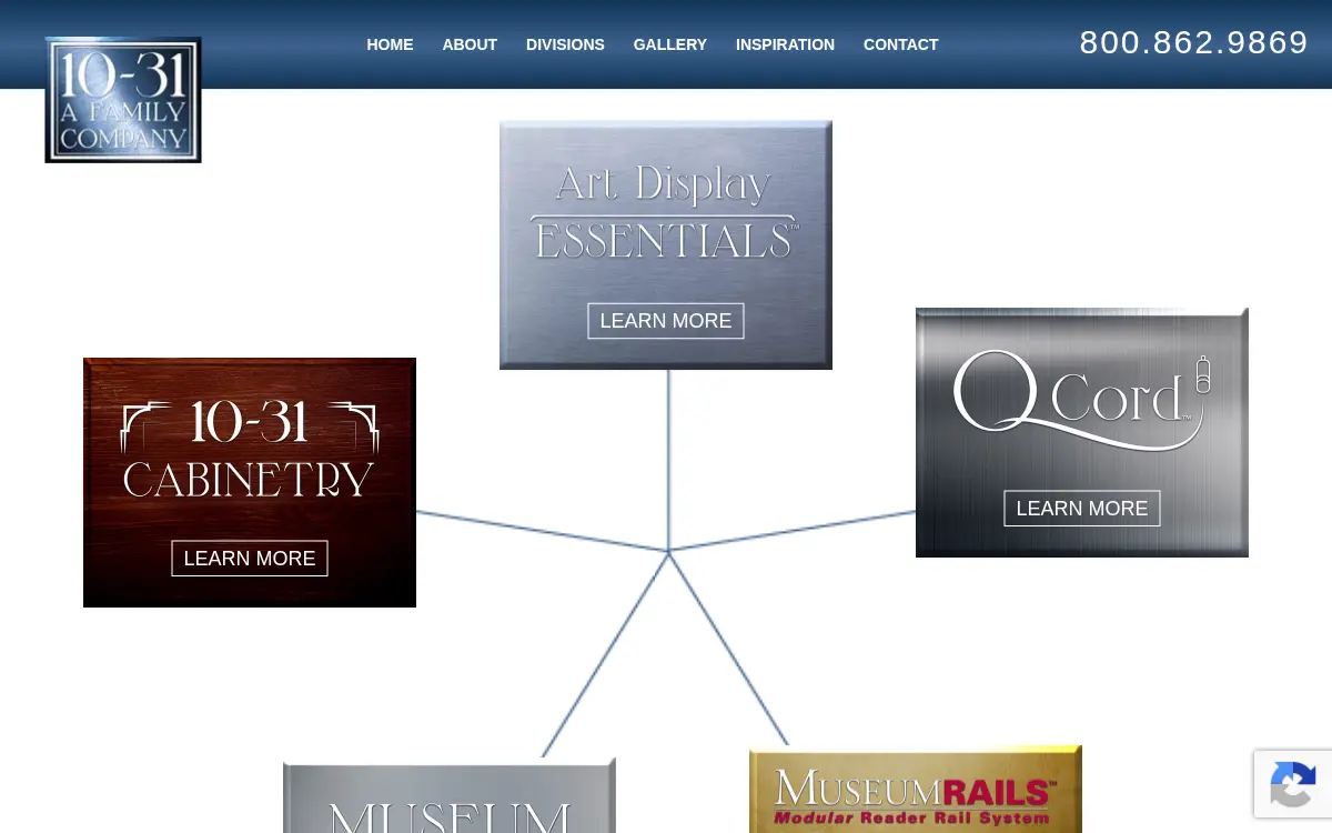 Homepage of 10-31 Incorporated