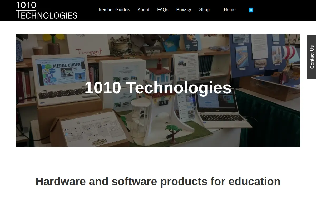 Homepage of 1010 Technologies LLC
