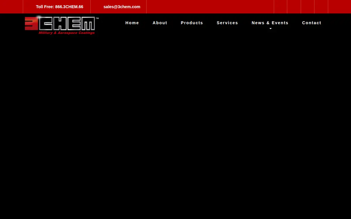 Homepage of 3chem LLC