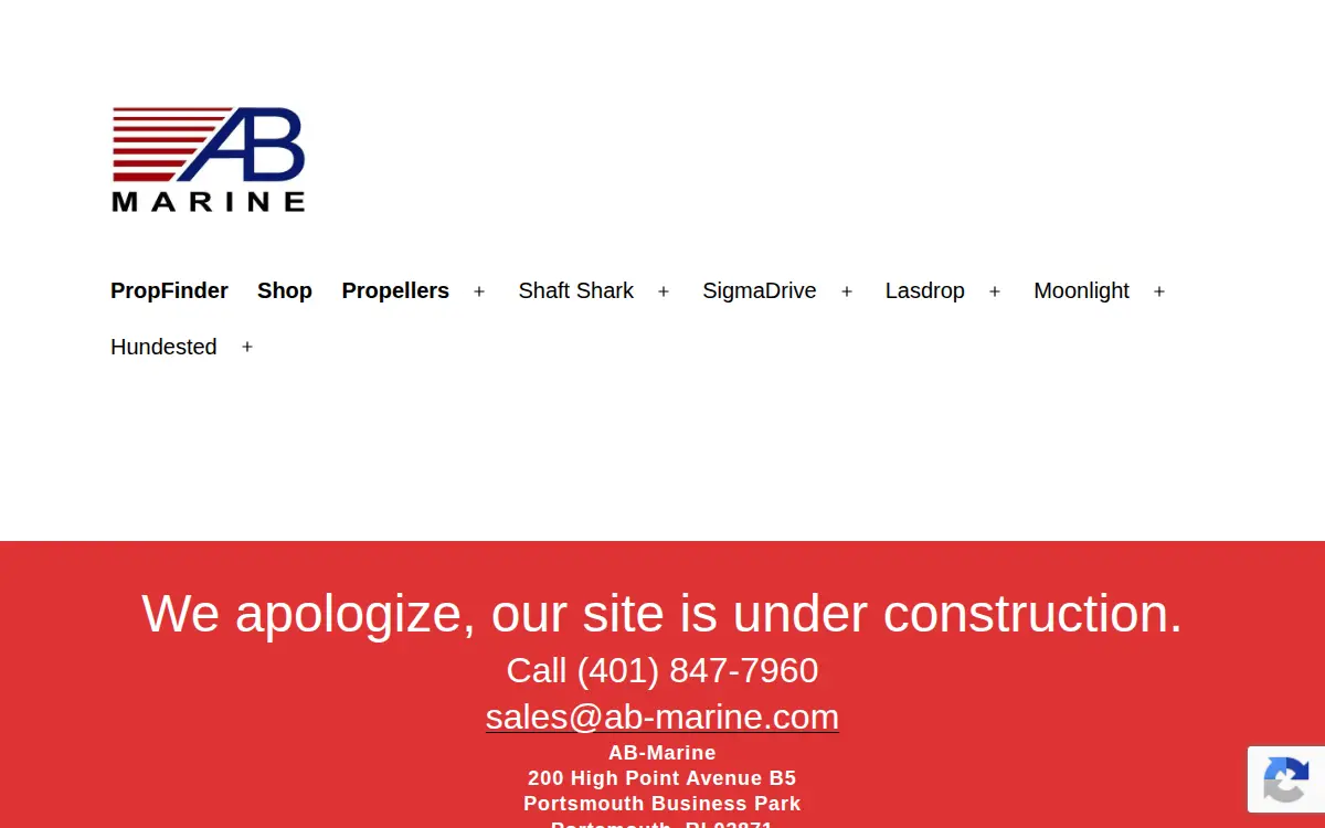 Homepage of Ab Marine INC