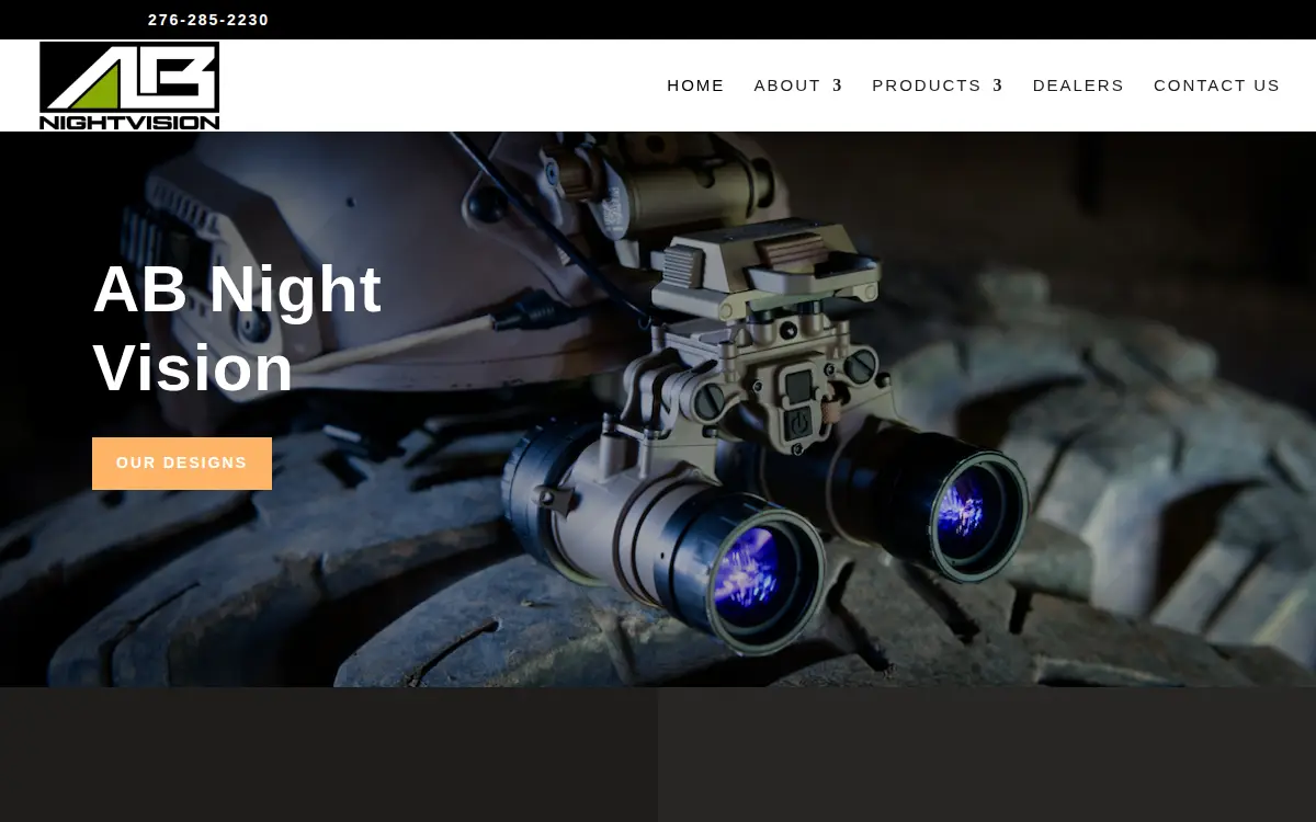 Homepage of Ab Nightvision INC