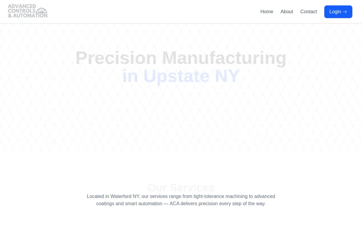 Homepage of Advanced Controls & Automation L.l.c.