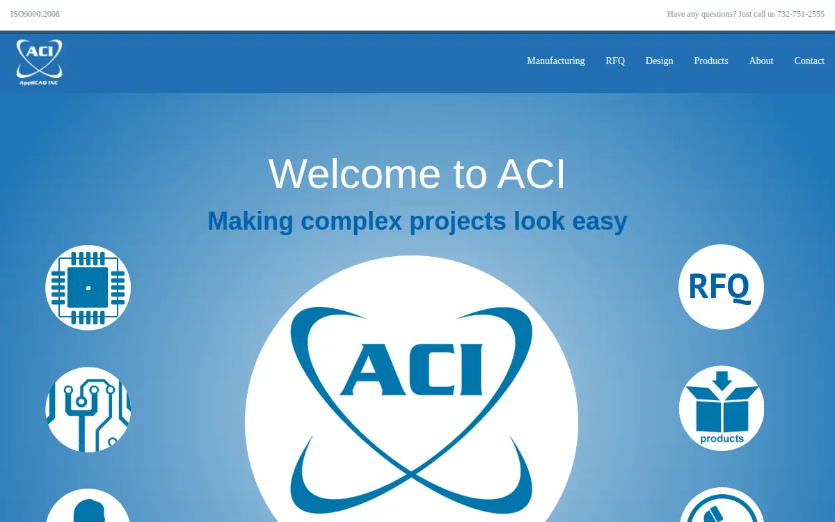 Homepage of Applicad, INC.