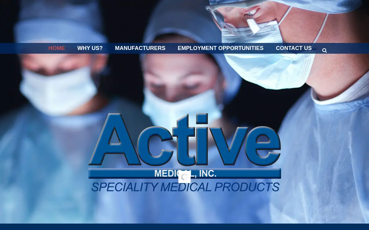 Homepage of Active Medical, INC.