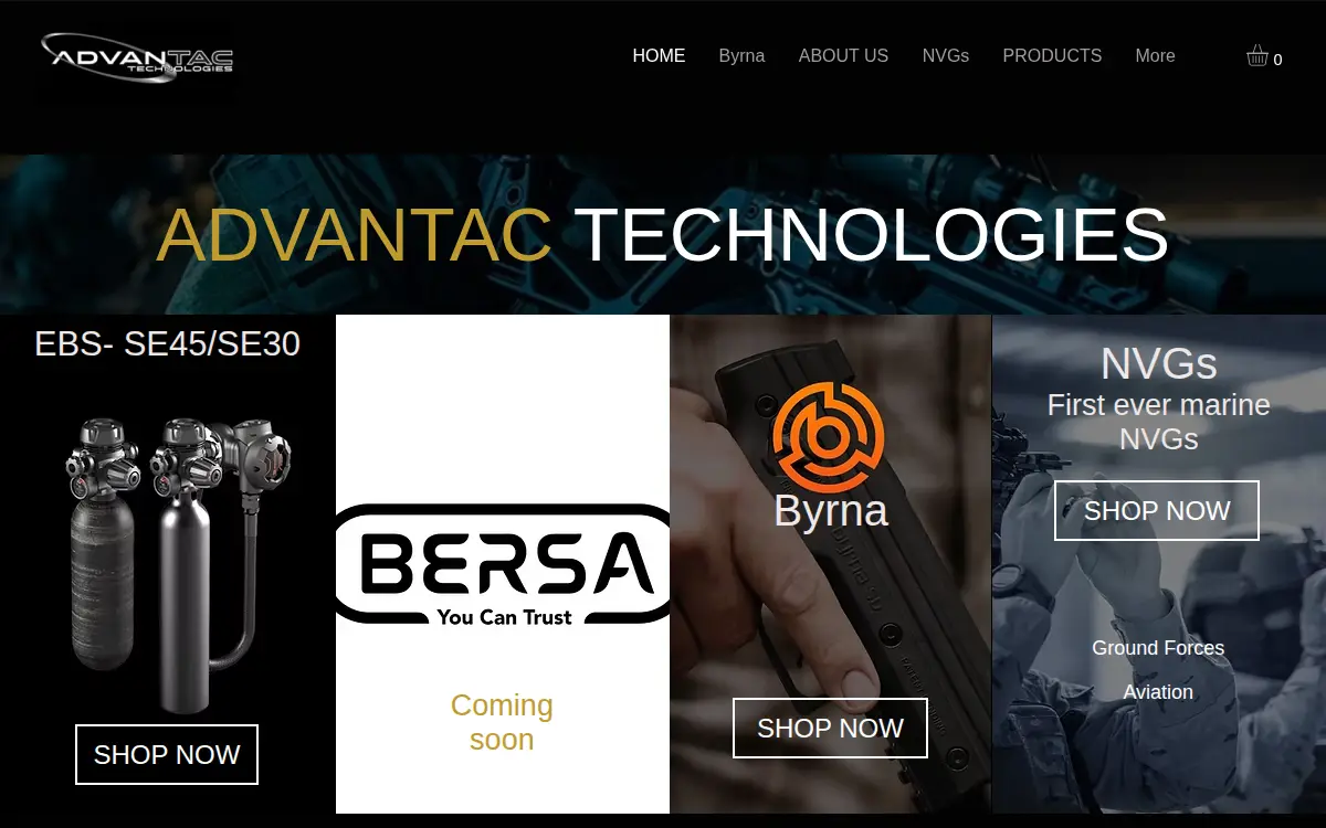 Homepage of Advantac Technologies INC