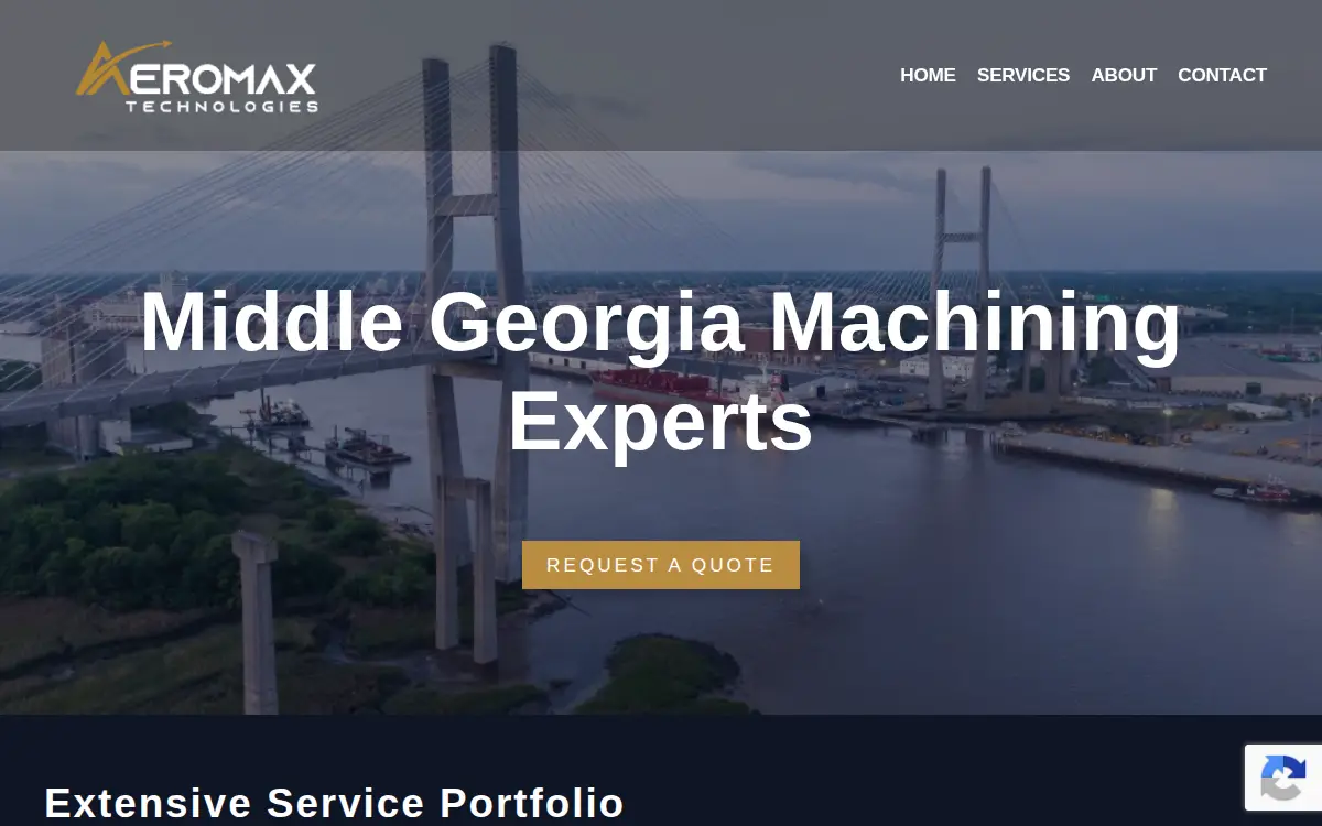 Homepage of Aeromax Technologies LLC