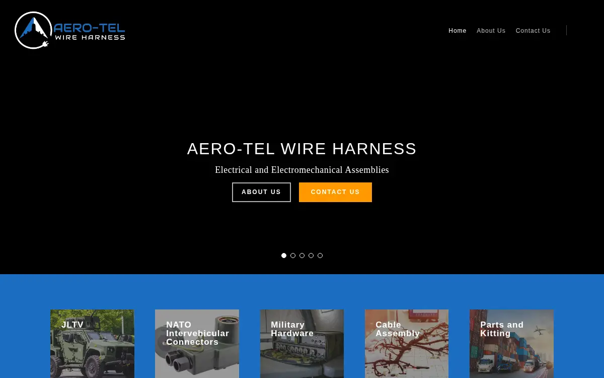 Homepage of Aero-tel Wire Harness CORP