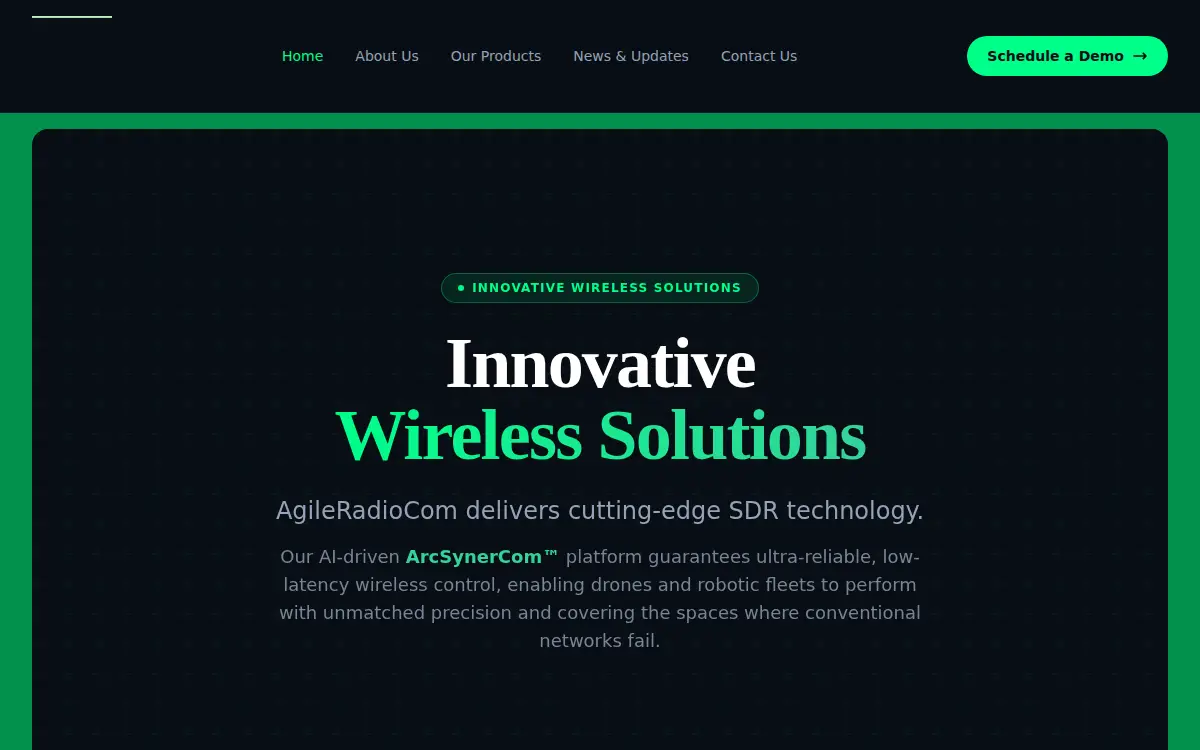 Homepage of Agileradiocom LLC