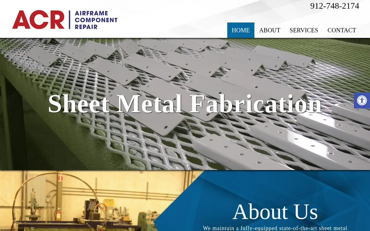Homepage of Emg Aero LLC