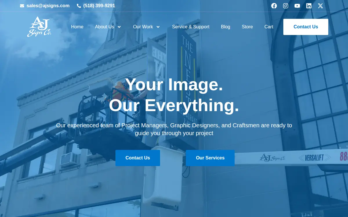 Homepage of Top Line LTD INC