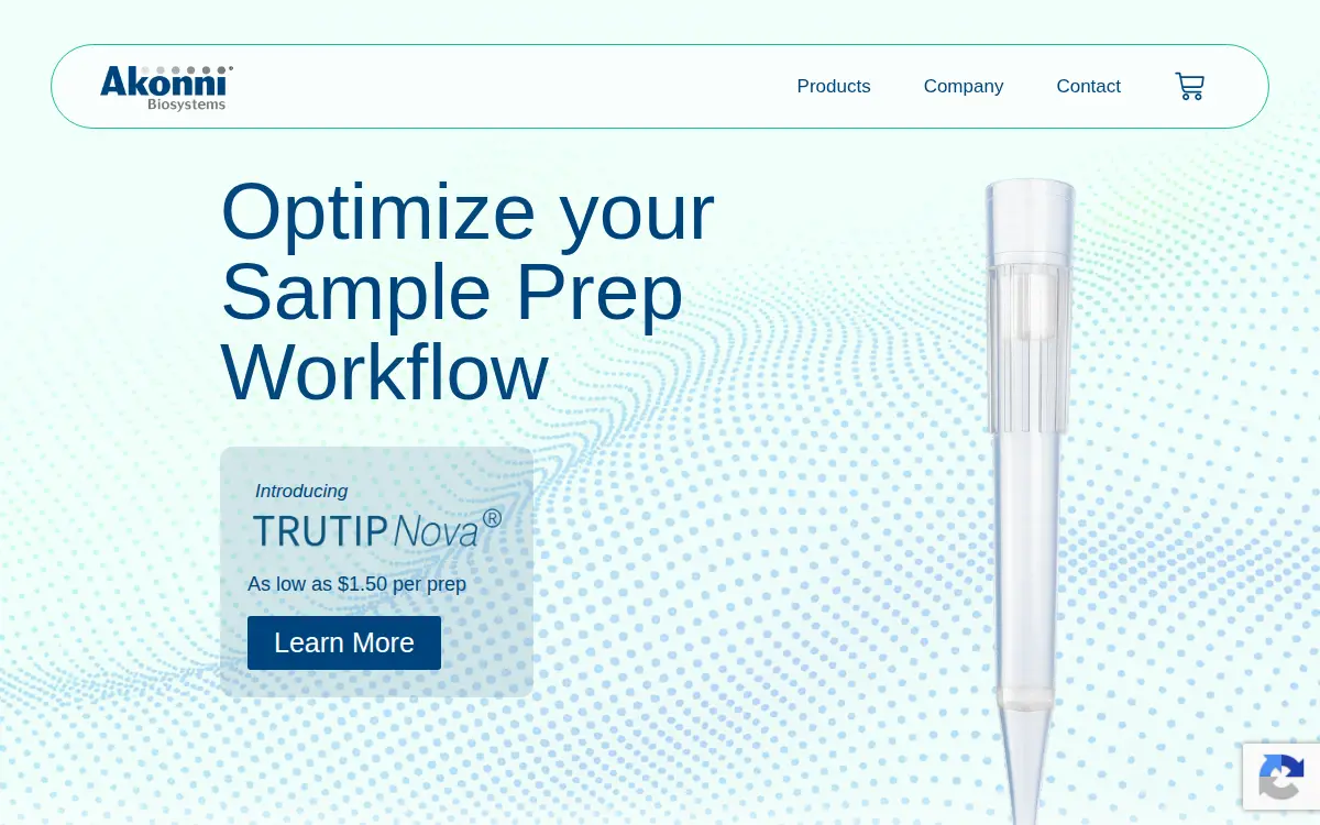 Homepage of Akonni Biosystems INC