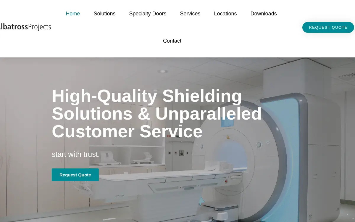 Homepage of Albatross Projects Americas Gps LLC