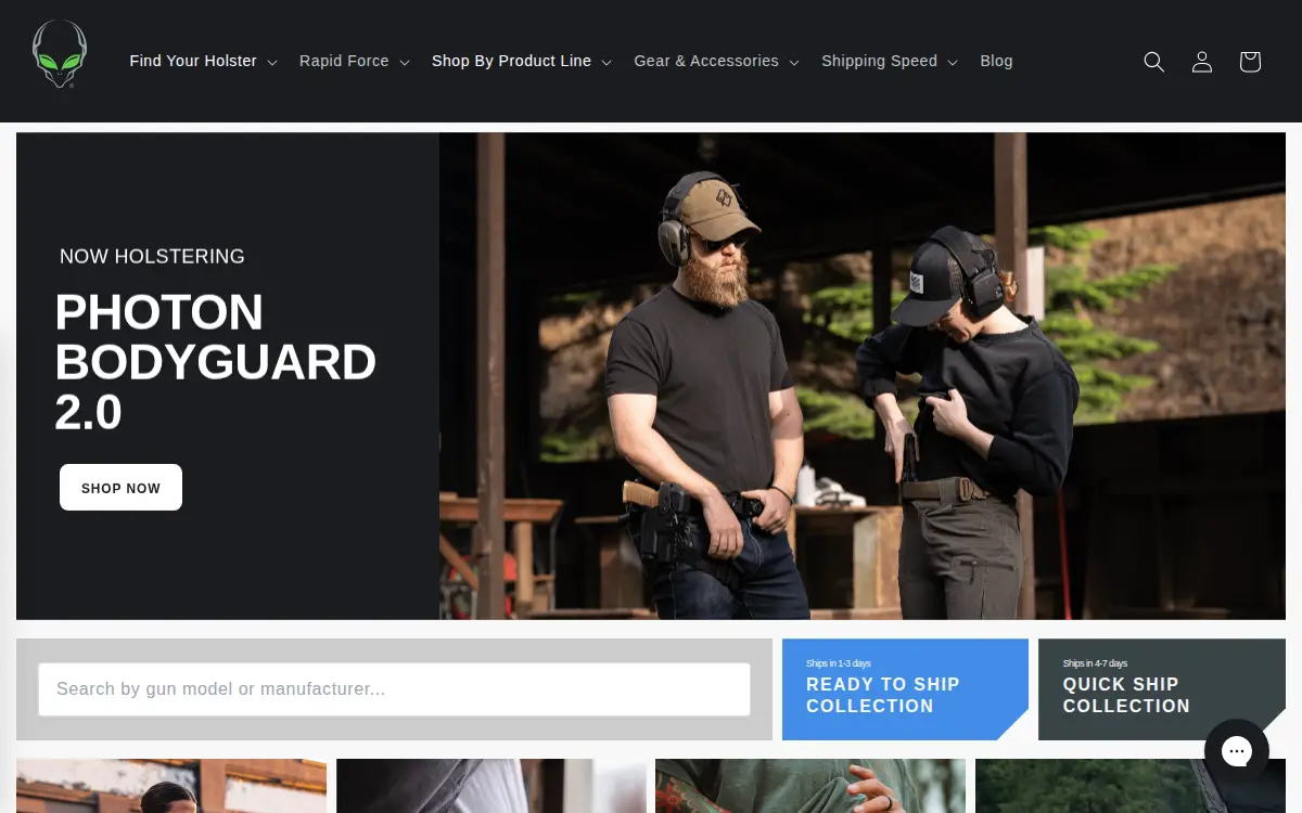 Homepage of Tedder Industries, LLC