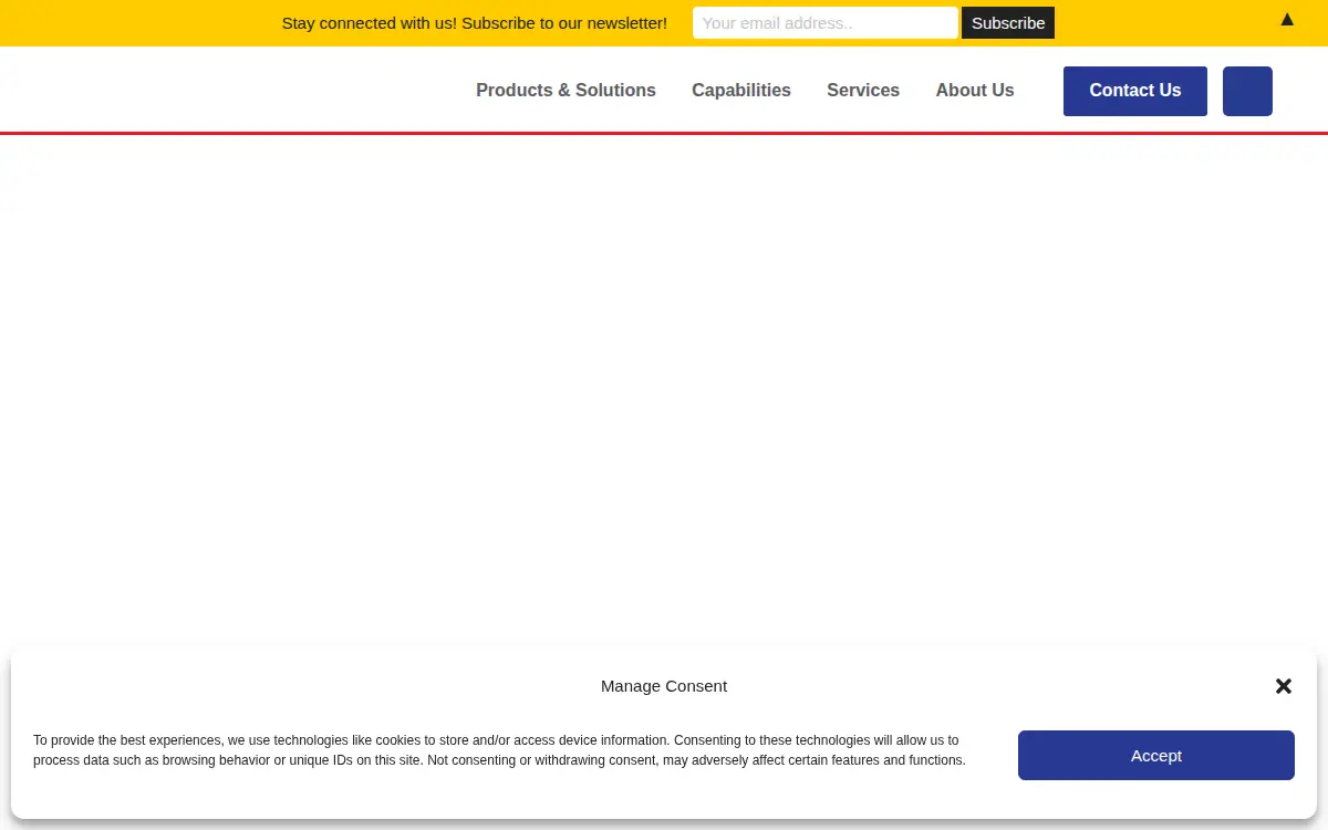 Homepage of Allied Industrial Solutions LLC