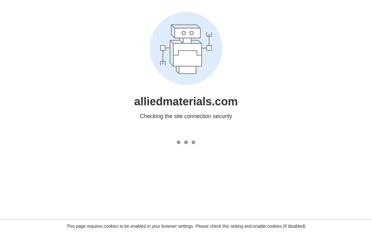 Homepage of Allied Materials & Equipment CO INC