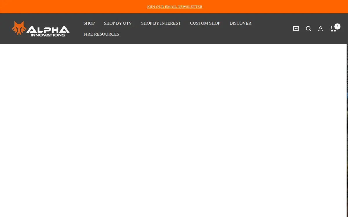 Homepage of Alpha Innovations, INC