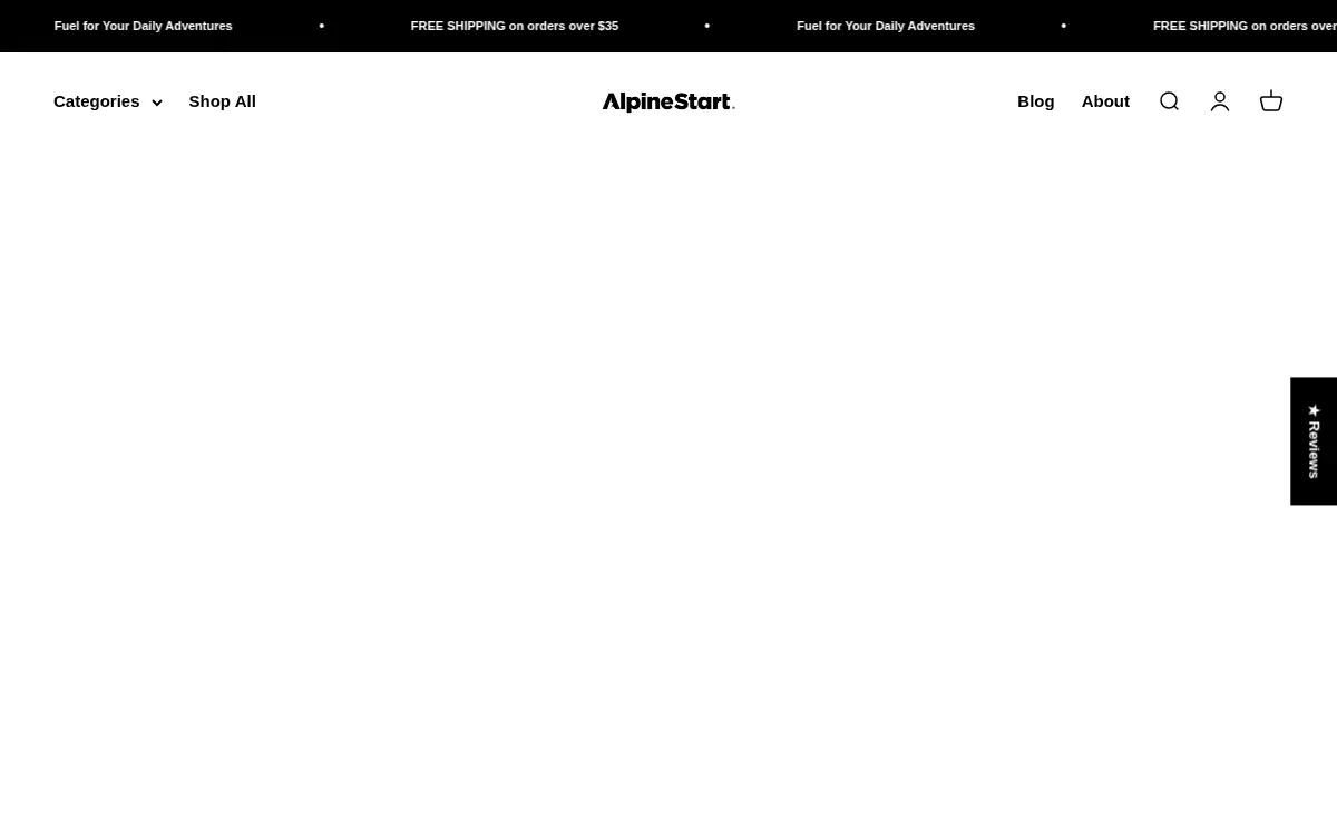 Homepage of Alpine Start, INC.