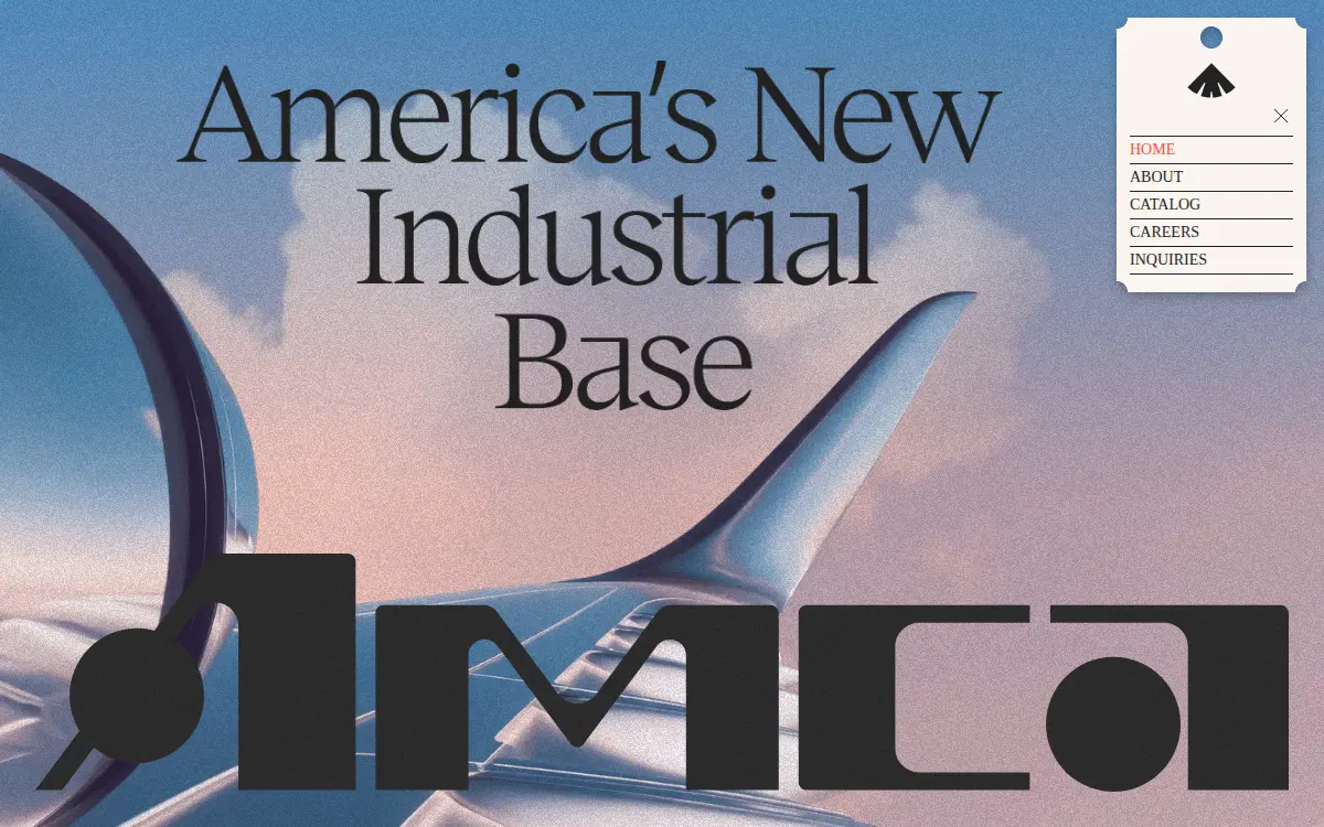 Homepage of Advanced Manufacturing Company of America, INC.