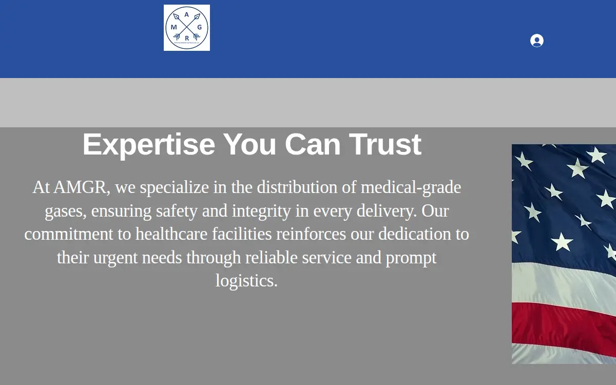 Homepage of American Medical Gas Resources LLC
