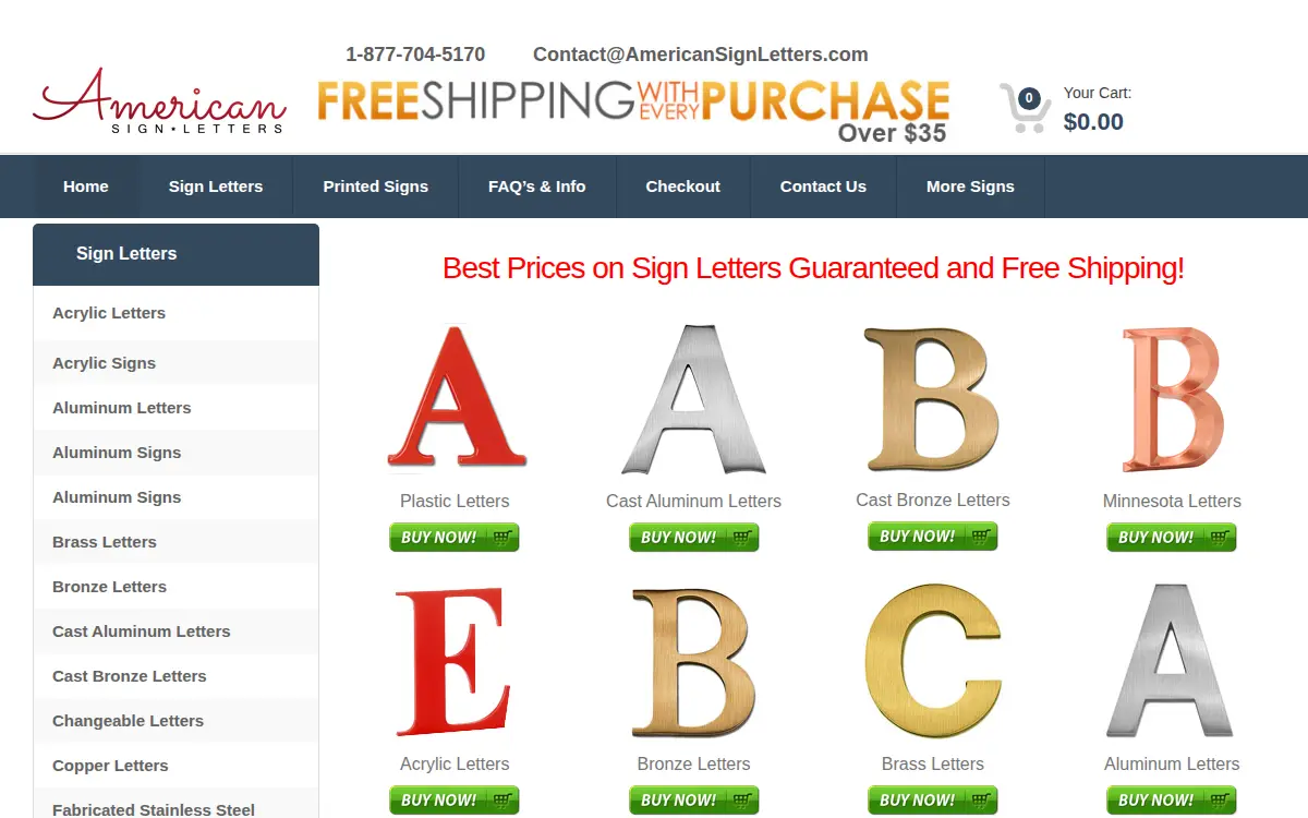 Homepage of Expert Promotions LLC