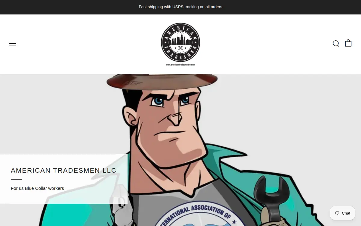 Homepage of American Tradesmen LLC