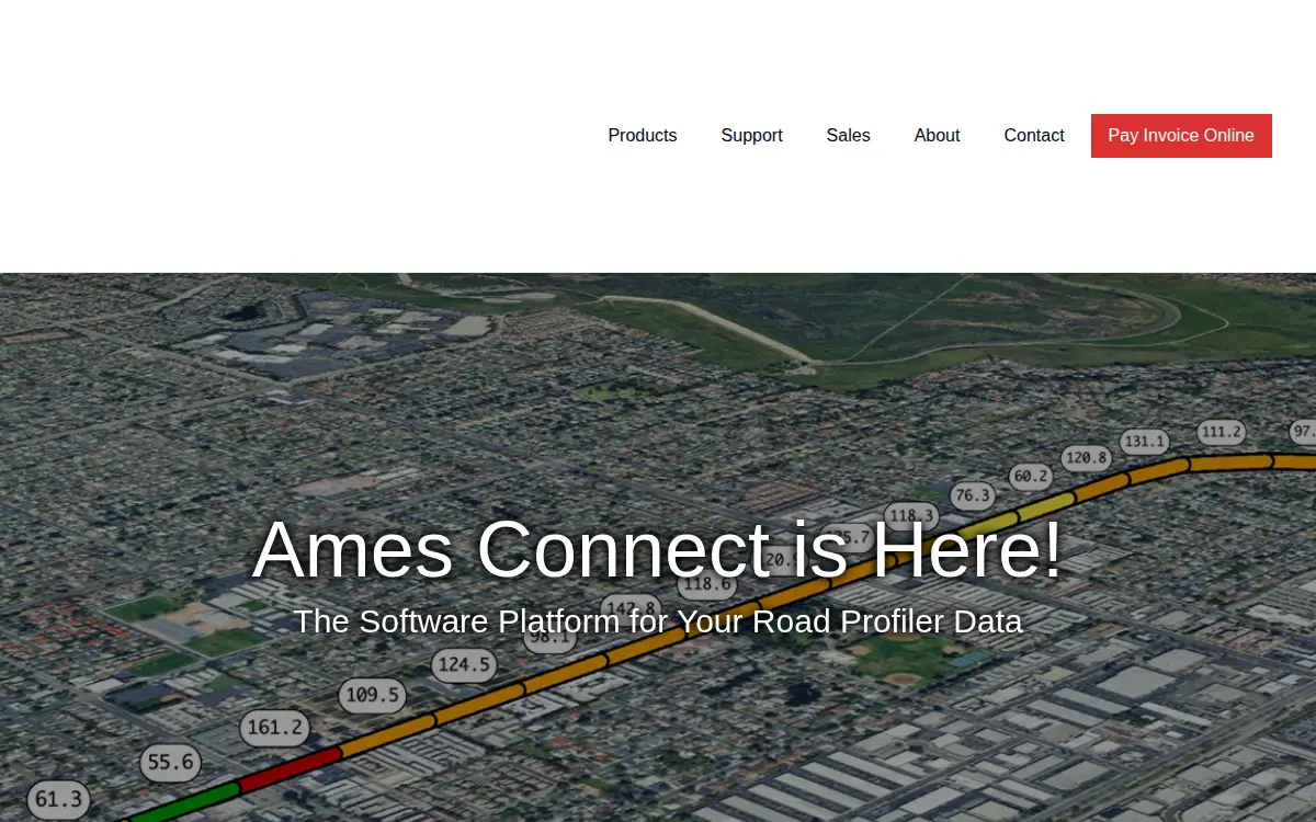 Homepage of Ames Engineering LLC