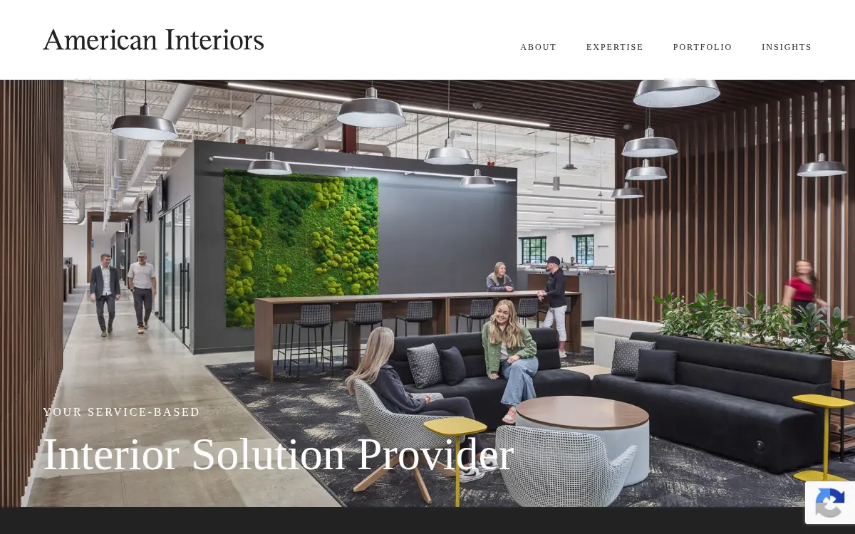 Homepage of American Interiors INC
