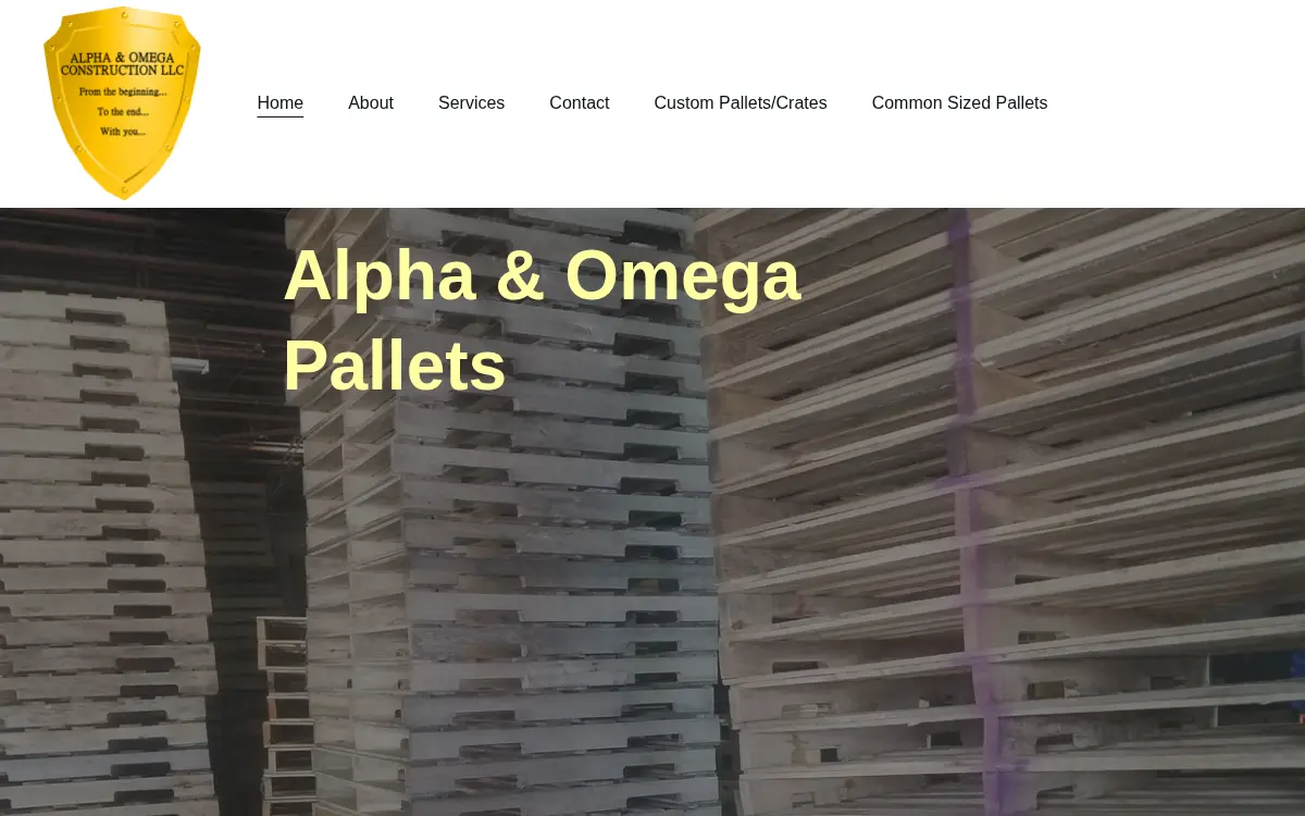 Homepage of Alpha & Omega Construction LLC